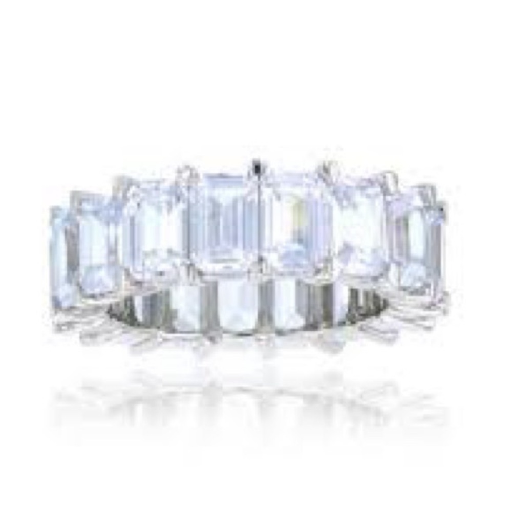 Italo emerald ct sterling silver ring